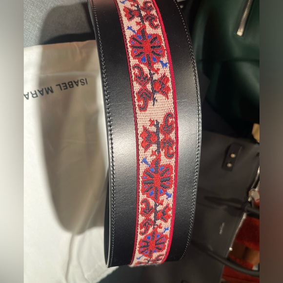 Isabel Marant women’s wide Belt SIZE 90 - Picture 5 of 6